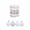 White, variant on Fwttom 24pcs Flocked Christmas Ball Ornaments Set Shatterproof Hanging Merry Christmas Tree Decorations for Holiday Xmas Decor, Blue