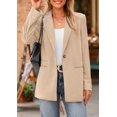 thumbnail image 3 of Blazer PRETTYGARDEN de Pana en Caqui Claro Talle S, 3 of 8