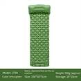 thumbnail image 2 of CojíN para Dormir Individual para Acampar, Colchoneta Inflable para una Sola Persona, Colchoneta PortáTil Ultraligera de TPU, ColchóN de Aire, Cama, 2 of 5