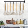 thumbnail image 3 of 21pcs/set, Silicone Utensil Set, Kitchen Utensil Set, Safety Cooking Utensils Set, Non-Stick Cooking Utensils Set With Wooden Handle, Washable Modern Cookware, Kitchen Stuff, Kitchen Gadgets, Kitchen, 3 of 9