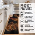 thumbnail image 5 of Rooster Kitchen Rug Kitchen Mat Set of 2, Farmhouse Decor for Kitchen Mats Cushioned Anti Fatigue 2 Piece Set and Chicken Kitchen Mat for Home Kitchen Decor or Office 17"x30"+17"x47", 5 of 6
