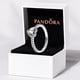 thumbnail image 2 of Anillo De Plata S925 Original Pandora Brillante Amor Elegante Corazón Diamante, 2 of 4