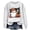 White Halloween Shirts for Women FALLDEALS072207, variant on IDOCLOTHES Halloween Sweatshirt Women Cute Pumpkin Ghost Drinking Coffee Printed Fall Outfits for Women Long Sleeve Tops Womens Fall Fashion Clothing Blue, S