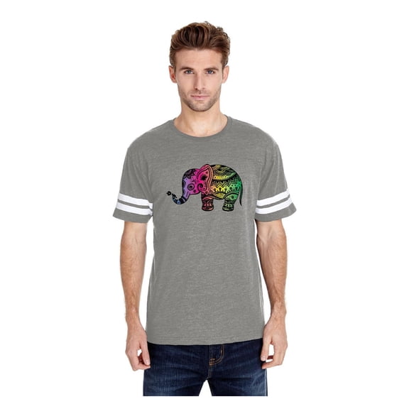Unisex Elephant Football Fine Jersey T-Shirt