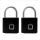 thumbnail image 1 of 2X Cerradura de Dactilares Cerradura Electrónica Cerradura Electrónica de Dactilares Candado Exterior Impermeable y Resistente Al Óxido Negro, 1 of 4