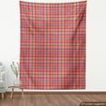 thumbnail image 4 of Ambesonne Fashion Fabric by the Yard Upholstery, Scottish Plaid Ornament Art, 5 Yards, Dark Coral Burnt Sienna, 4 of 5