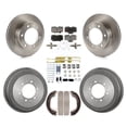 thumbnail image 1 of Transit Auto Front Rear Disc Brake Rotors Ceramic Pads and Drum Kit (7Pc) for Car Toyota Tacoma with 6 Lug Wheels K8T-102455, 1 of 11