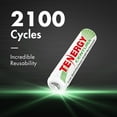 thumbnail image 3 of Tenergy Centura AAA Batteries, 1.2V 800mAh NiMH Rechargeable Battery, 24 Pack, 3 of 6