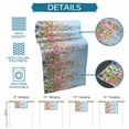 thumbnail image 6 of Pink Flowers Table Runner 108 Inches, Spring Floral Daisy Pastoral Botanical Sky Blue Bed Runner Dresser Scarves Tabletop for Indoor Outdoor Parties/Ceremony/Banquet, 13"x 108", 6 of 8