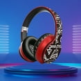 thumbnail image 5 of Bluetooth Earbuds Headset – Graffiti Headworn Bluetooth Earphones 5.0 Foldable And Retractable Sport, 5 of 8
