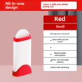 thumbnail image 1 of Efficient Compact Red Lint Remover Roller for Clothes & Home Use - Durable, Easy to Operate Time-Saving Tool for Removing Lint, Hair & Fuzz - Small Size Portable Fabric Debris Cleaner, 1 of 6