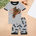 thumbnail image 2 of Pimfylm Toddler Baby Boy Summer Outfit,Designer Pants for Kids Baby Boy Shorts Set Summer Clothes Toddler Bear Embroidery Short Sleeve Lapel T Shirt Shorts Outfit, 2 of 9