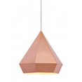 thumbnail image 1 of Zuo Modern 50174 Lampe de Plafond Prévisions Or Rose, 1 of 1