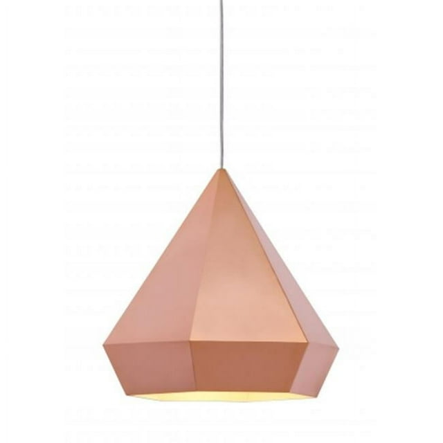Zuo Modern 50174 Lampe de Plafond Prévisions Or Rose