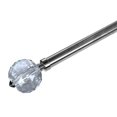 thumbnail image 1 of 25/28Mm Drape Pole Set (Diamond Sphere-Nickel)(28-48), 1 of 1