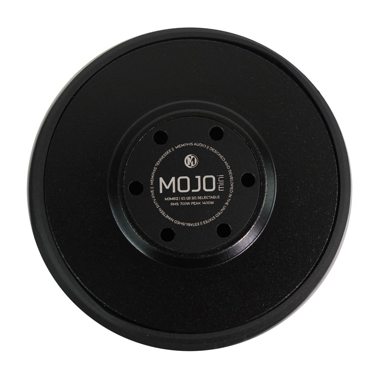 Memphis Audio MOJO MJM612 6.5" Competition Subwoofers (Pair) - 1400W, 1 Or 2 Ohm Selectable