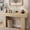 Natural, variant on 63" Long Farmhouse Console Table for Entryway, Narrow Wooden Sofa Table Behind Couch, Rectangular Entryway Table for Living Room, Hallway, Foyer, Easy Assembly, White Finish