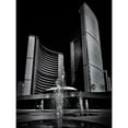 thumbnail image 3 of Carson, Brian 12x14 Black Modern Framed Museum Art Print Titled - Toronto City Hall No 7, 3 of 5