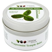 Eden BodyWorks Peppermint Tea Tree Temple Balm, 3.3 Ounce
