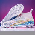 thumbnail image 2 of Botas de fútbol profesionales para hombre y mujer, tacos ultraligeros con picos largos, zapatos de fútbol de alta calidad, Partido de entrenamiento Unisex al aire libre, 2 of 4