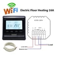 thumbnail image 1 of Programmable Tuya Smart WiFi Thermostat Electric Heating Warm Floor Temperature Controller ,Easily DIY, 1 of 7