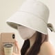 thumbnail image 3 of Sombrero de pescador con circunferencia de cabeza de 56-58 cm, sombrero de verano para mujer que cubre la cara, sombrero protector solar, 3 of 5