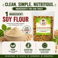 thumbnail image 6 of Textured Vegetable Protein (TVP), 1 lb. Bag. All Natural Plant Based Protein Chunks, Vegan, 6 of 9