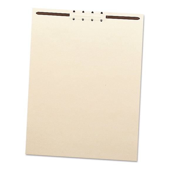 Smead Manila File Backs with 2" Fastener, Letter S