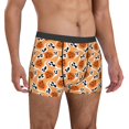 thumbnail image 5 of Men's Boxer Briefs, halloween pumpkin ghost fun Soft Comfy Mens Underwear Boxer Briefs Breathable With Widen Waist, 5 of 7