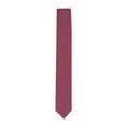 thumbnail image 2 of BAR III Mens Burgundy Grenadine Slim Neck Tie, 2 of 2