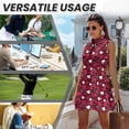 thumbnail image 7 of Uorisanigo Love Heart Golf Dress for Women Casual Relaxed Sleeveless Workout Athletic Dresses Comfortable Breathable Athletic Workout Dress Size M, 7 of 7