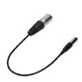 thumbnail image 3 of Cable de audio mini XLR de 3 pines macho a conector Canon para transferencia de interfaz de micrófono de cámara, 3 of 15