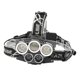 thumbnail image 2 of Linterna Frontal Soledad 5 LED recargable para exteriores 3000 200 Metro, 2 of 7