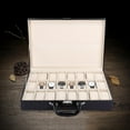thumbnail image 4 of With Key Watch Storage Suitcase, Watch Case, PU Leather For Sunglasses Ring, 4 of 8