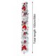 thumbnail image 3 of Christmas Flocking Wreath Door Hanging Christmas Decorations Christmas Wreath Rattan Pendant Decoration European And Home Furnishing, 3 of 9