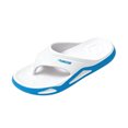 thumbnail image 2 of Arch Support Flip Flops for Men Women, Non Slip Odor Resistant EVA Thong Sandals, Wide Fit Beach Shower Slippers for Indoor Outdoor Summer Travel (Sky Blue, 40), 2 of 6