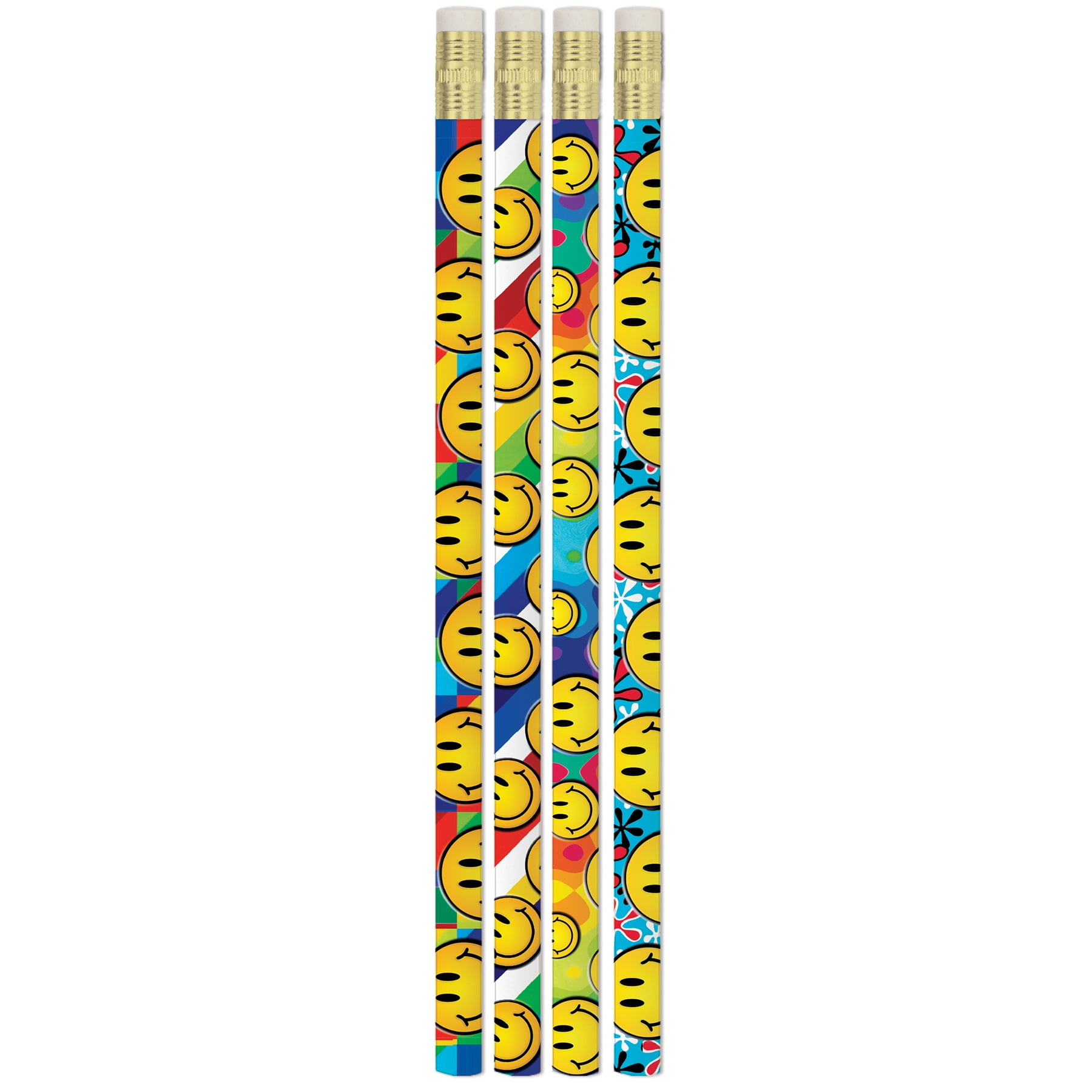 Musgrave Pencil Company Smiley Sensations Pencils, 12 Per Pack, 12 Packs