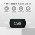 thumbnail image 2 of Despertador ANJANK, altavoz Bluetooth, radio FM, 7 colores, 2 of 7