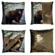 thumbnail image 1 of ABPHQTO Bear Forest Nature Funda de almohada de lentejuelas de sirena reversible Funda de cojín para decoración del hogar 40x40 cm ABPHQTO FishPillow-ZK-30-16x16, 1 of 2