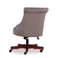 thumbnail image 4 of Linon Sinclair Wood Upholstered Office Chair in Dolphin Gray, 4 of 8