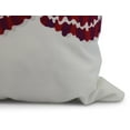 thumbnail image 2 of Simply Daisy, 16" x 16" 3 Cuban Dancers, Geometric Print Outdoor Pillow, Red, 2 of 2