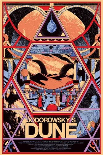 Jodorowsky's Dune Movie Poster Art Style Decor High Quality No Frame Poster