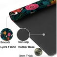 thumbnail image 5 of Amazing Modern Floral Desk Mat,Colorful Flowers Extended Gaming Mouse Pad,Large Non-Slip Rubber Base Mousepad with Stitched Edges,Waterproof Mouse Mat Desk Pad for Office Game Home 35.4x15.75 in, 5 of 6