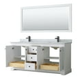thumbnail image 7 of Wyndham Collection Wcv232372dcmunsm70 Avery 72" Free Standing Double Basin Vanity Set -, 7 of 7