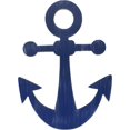 thumbnail image 1 of Little Love by NoJo Collection Séparée 6 Pcs Art Mural en Forme d'Ancre, Marine, 1 of 4