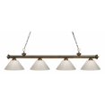 thumbnail image 1 of 4 Light Billiard Light Antique Brass Steel  Plastic, 1 of 1