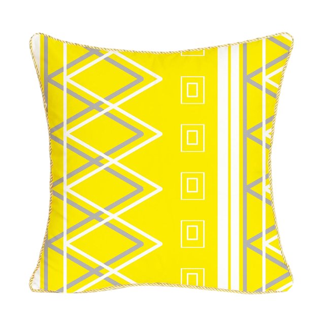 Funda de almohada Sunnimix Geométrica 18x18 pulgadas