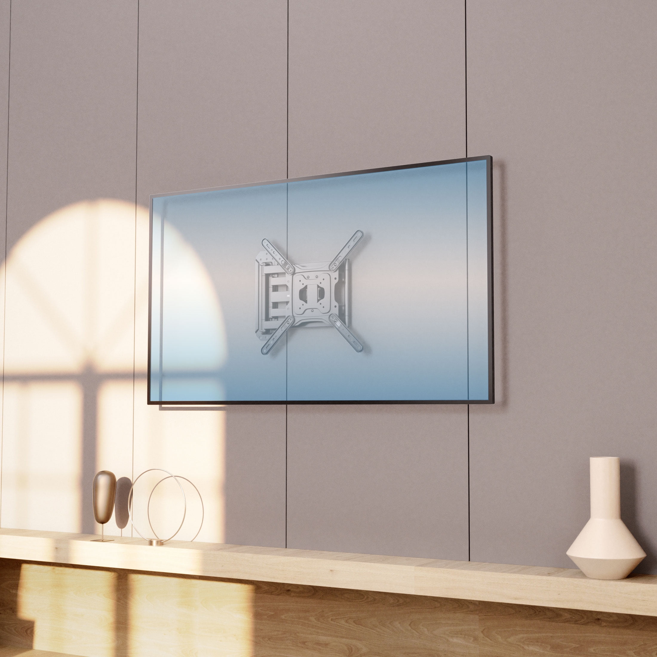 Full Motion TV Wall Mount with Extra Long Extension