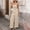 Beige2, variant on Summer Jumpsuits For Women 2026 Formal Sleeveless Loose Wide Leg One Piece Jumpsuits V Neck Baggy Overalls Going Out Vacation Summer Rompers For Women M