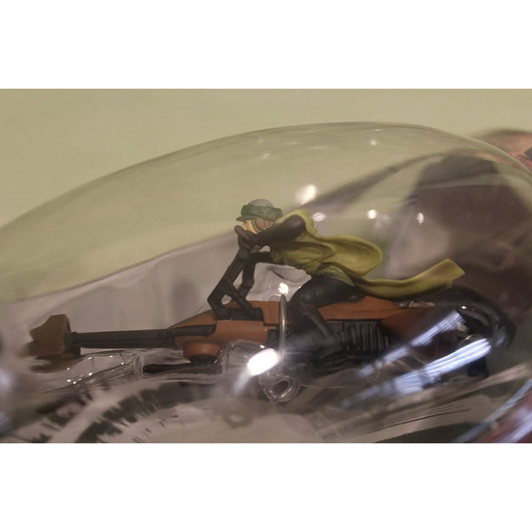 Star Wars Titanium Series 2006 Speeder Bike with Luke Skywalker